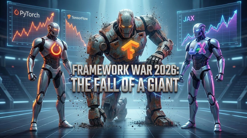 Cuộc chiến Framework 2026 Tại sao TensorFlow đang trở thành COBOL của AI và sự lên ngôi của JA...jpg