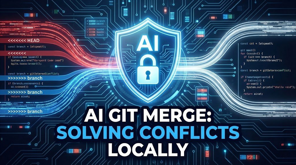 Tạm biệt Merge Conflict Hướng dẫn dùng Local LLM (Llama 3) để tự động sửa lỗi xung đột Git bằn...jpg